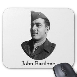 John Basilone    WW2 Hero Mousepad