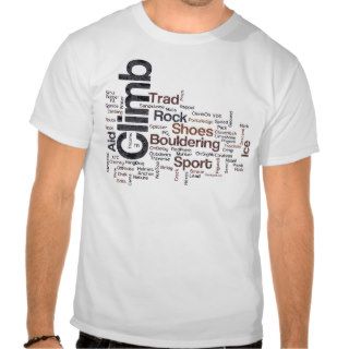 Climbing Words Shirt