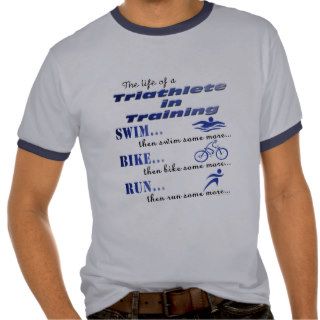 Triathlon Sport Athlete Tri Triathlete In Training Tee Shirt