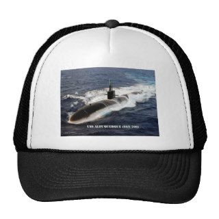 USS ALBUQUERQUE (SSN 706) TRUCKER HATS