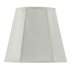 CAL Lighting 14 in. Eggshell Fabric Empire Lamp Shade SH 8107/16 EG