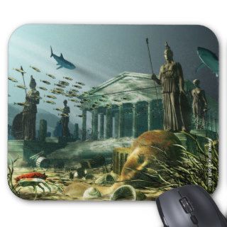 The Lost City of Atlantis Mouse Pad