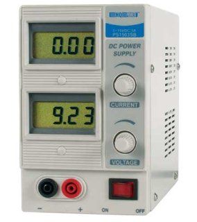 Velleman PS1503SBU Dc Lab Power Supply 0 15V / 3A Digital Display With Backlight Science Lab Power Supply Units