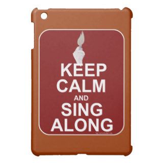 Keep Calm Sing Along iPad Mini Cases