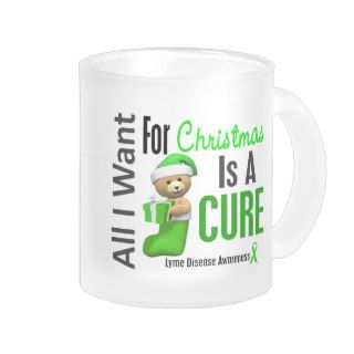 All I Want For Christmas Lyme Disease Coffee Mugs