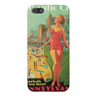 Atlantic City   Pennsylvania RR Vintage Travel iPhone 5 Case