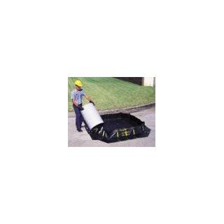 Ultra Tech CB8337 Ultra Portable Secondary Containment Berms. Meets EPA 40 CFR 263.175 requirements. Made of tough chemical resistant 30 oz. XR 5 ethylene copolymer coated fabric. Seamless one piece construction with 12" sidewall. 5610 gallon capacit