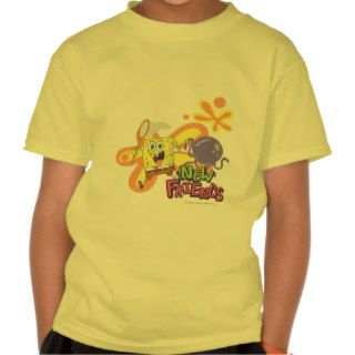 SpongeBob   New Friends T Shirt