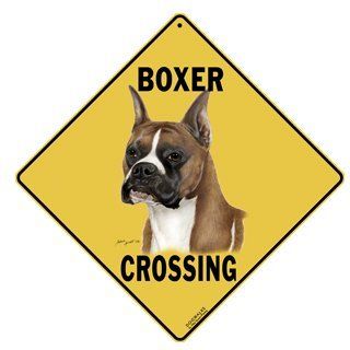 Boxer Crossing Sign