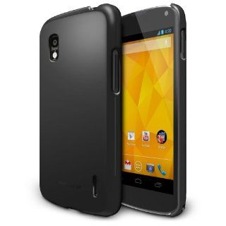 SF Matte Black   Rearth Ringke SLIM for LG Google Nexus 4 SF Premium Hard Case   ECO Package Cell Phones & Accessories