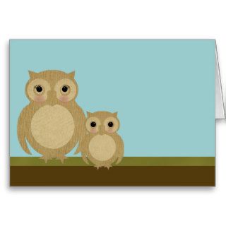 Mother's Day Owls Cards