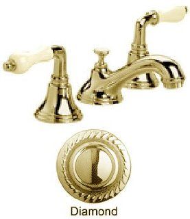 Jado 853/909/153 Colonial Diamond / White Porcelain Bathroom Faucet   Touch On Bathroom Sink Faucets  