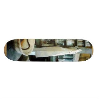 Crucible and Lab Coat Custom Skate Board