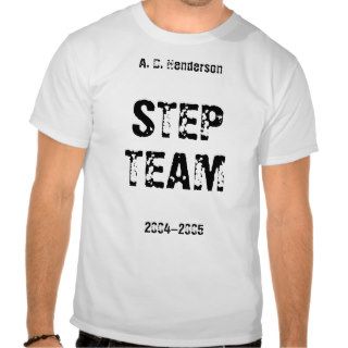 Step Team Shirts