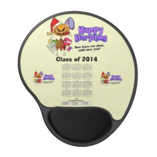 Happy Holidays Happy Anything Happy Everything Gel Mouse Pad