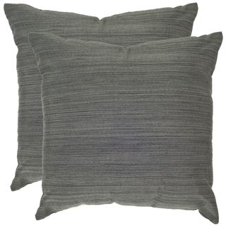 Poolside 20 inch Outdoor Slate Pillows (Set of 2) Safavieh Outdoor Cushions & Pillows