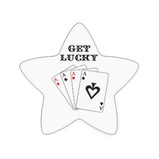 Get Lucky Stickers