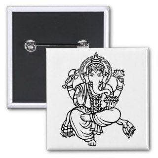 Ganesh ~ Hindu Buddhist Deities Pin