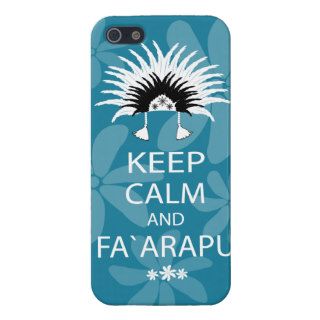 Keep Calm and Fa`arapu Case For iPhone 5