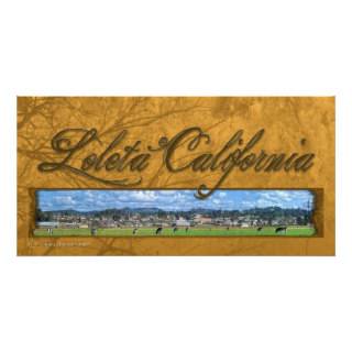 Loleta California 4x8 Custom Photo Card
