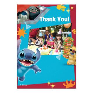 Lilo and Stitch Birthday Thank You Cards