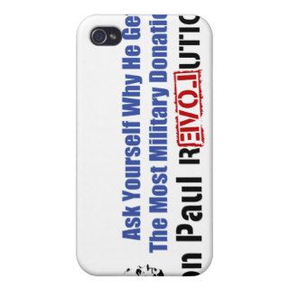 Ask Yourself Why He Gets Most Military Donations iPhone 4/4S Cases