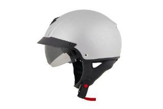 Scorpion EXO C110 Solid Half Motorcycle Helmet Hyper Silver  General Sporting Equipment  Sports & Outdoors