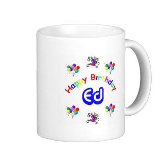 Ed Birthday Coffee Mugs