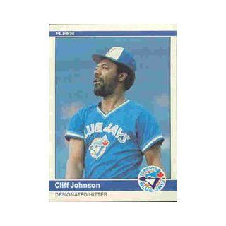 1984 Fleer #159 Cliff Johnson Sports Collectibles