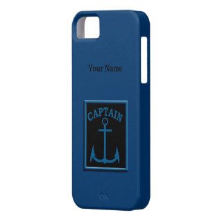 Captain Anchor Blue Case Mate iPhone 5 iPhone 5 Cover