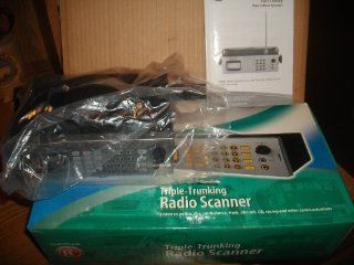 RadioShack Pro 163 Desk Top Triple Trunking Scanner Electronics