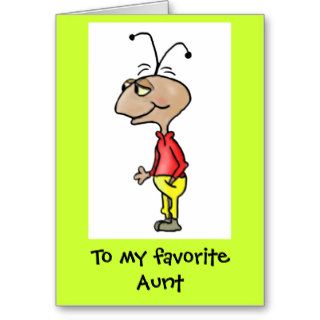 Favorite Aunt Card