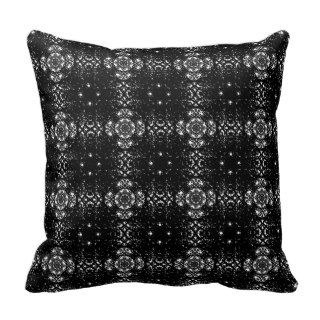 Black Lace Pillow
