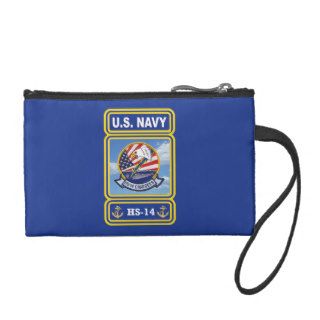 Helicopter Sea Combat Squadron Fourteen Coin Wallet