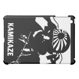 Kamikaze Black and White Japanese Pilot iPad Mini Case
