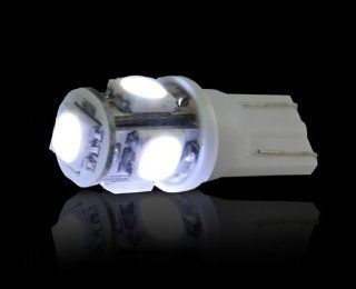 Recon LED 194/168 360 Degree 5LED Bulb White 264201WH Automotive
