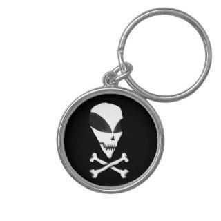 Alien Pirate Keychain