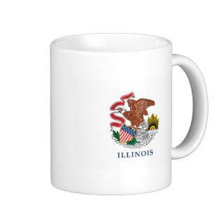 Illinois State Flag Coffee Mugs