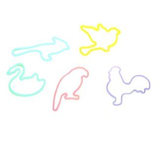 WeGlow International Silly Silicone Bands   Birds (Pack Of 192) Toys & Games