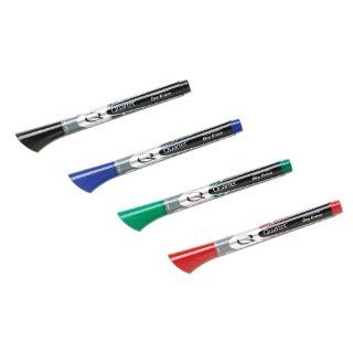Markers, Glide Dry Erase, 4/ST, Fine Point, RD/BE/GN/BK, Sold as 1 Set 