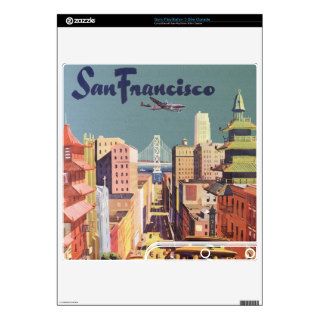 Vintage San Francisco, California Skin For PS3 Slim