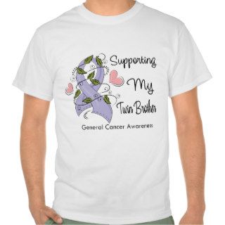 Supporting My Twin Brother   Cancer Awareness T shirt