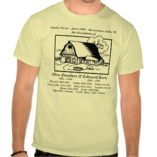 Kurtz Family Picnic T Shirt
