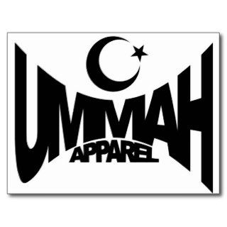 Ummah Apparel Star & Crescent Post Cards