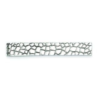 Sterling Silver Tie Bar QQ205 Jewelry