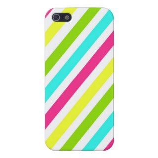 Cool iPhone 5 Cases for Girls Funky Neon Stripes