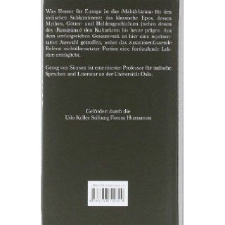 Mahabharata   Die Groe Erzhlung von den Bharatas Georg von Simson 9783458700319 Books
