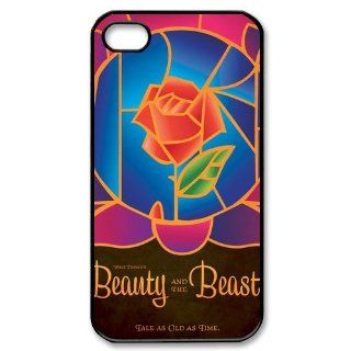 Personalized Beauty and the Beast Protective Snap on Cover Case for iPhone 4/4S BATB207 Cell Phones & Accessories
