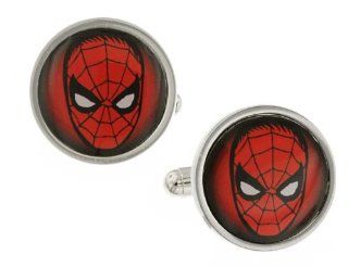 Spider Man Face Marvel Comics Boxed Cufflink Set Cuff Links Jewelry