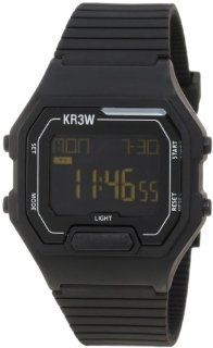 KR3W Men's K1325BLCK Terminal Black Digital Watch Watches